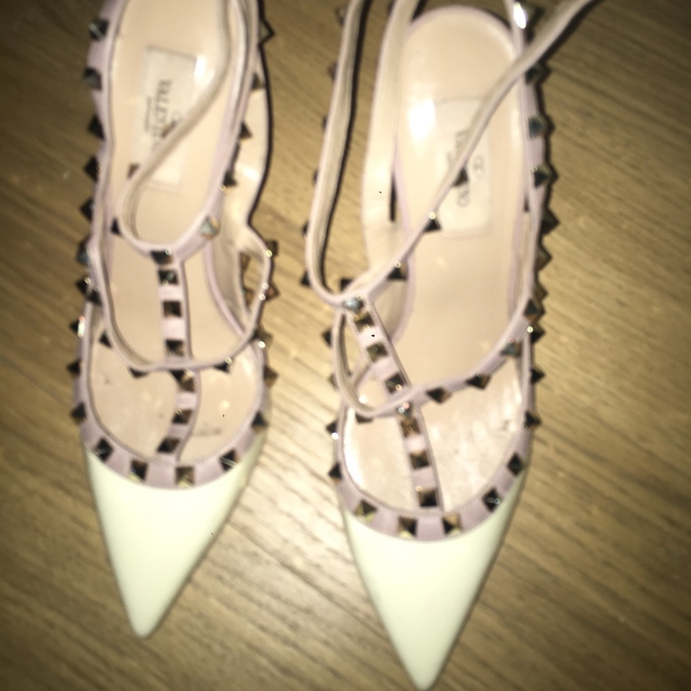 Valentino rock stud pumps